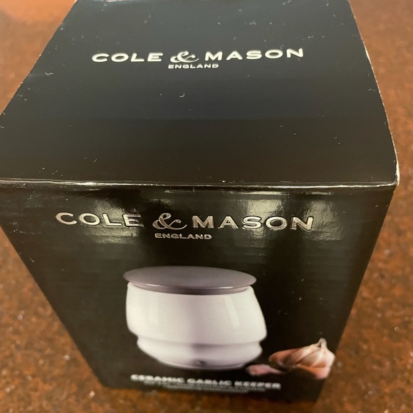 Cole & Mason Ceramic Garlic Keeper NWB - Picture 2 of 5